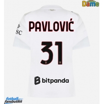 AC Milan Strahinja Pavlovic #31 Bortedrakt Dame 2026-27 Kortermet